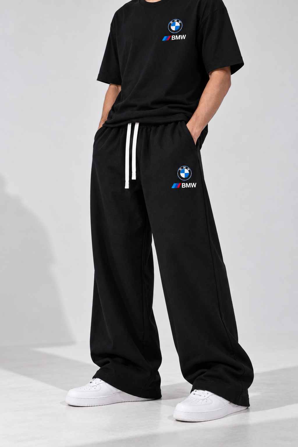 BMW Motorsport Black Streetwear Set