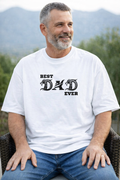 Best Dad Ever Print | Oversized T-Shirt | Nevo X