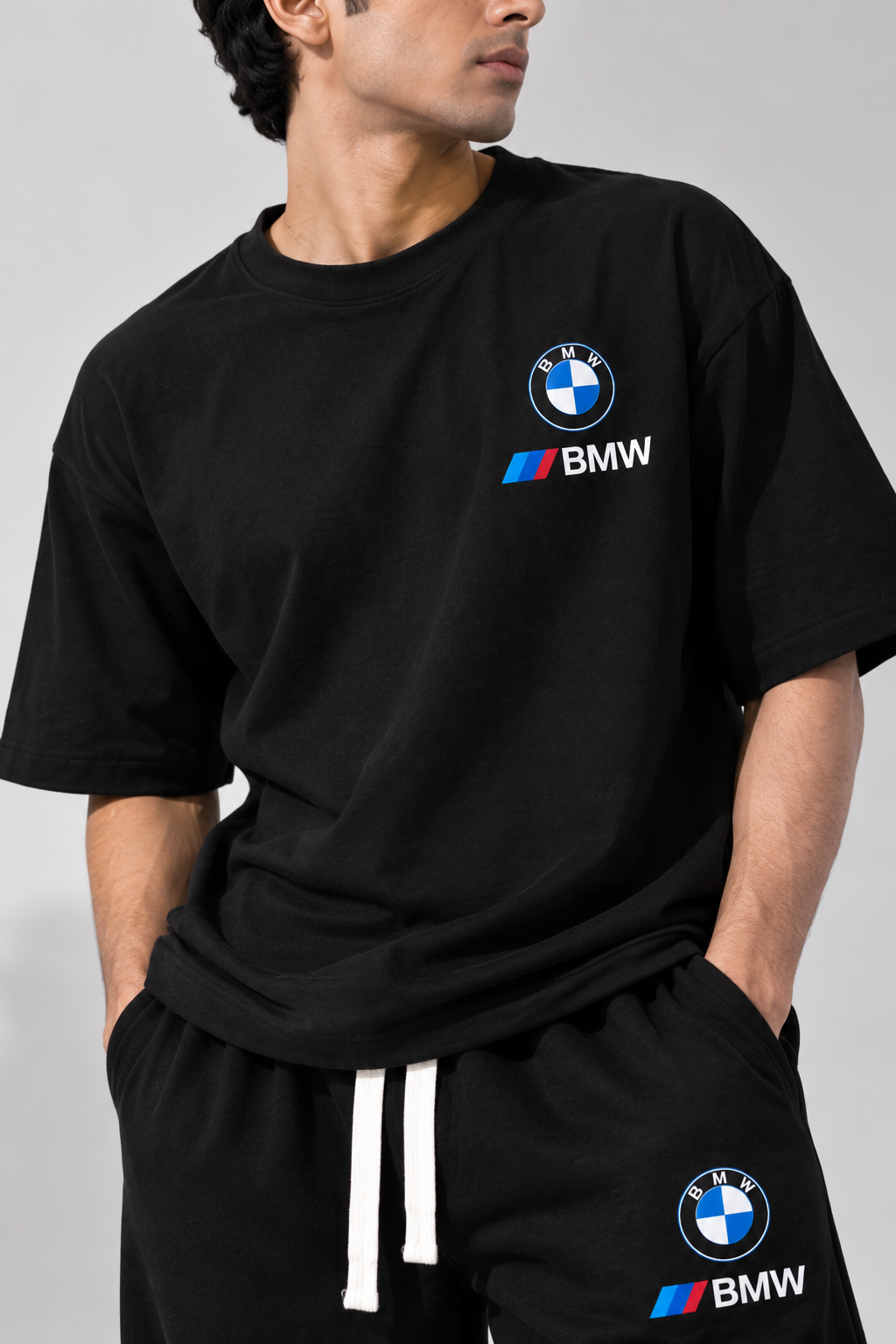 BMW Motorsport Black Streetwear Set