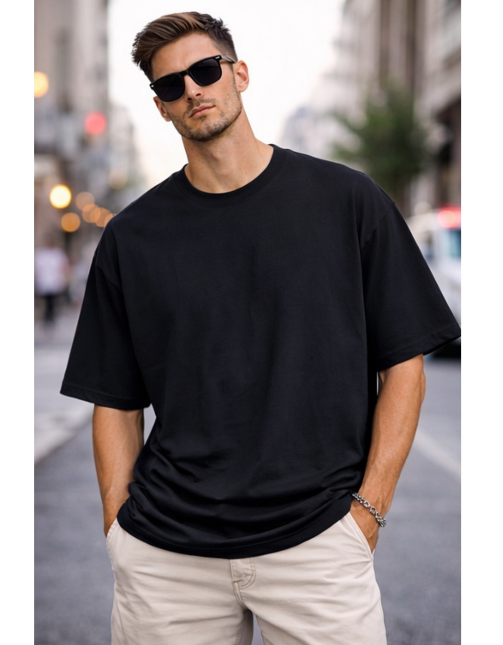 Hustle Mode Always Oversized Motivational T-Shirt