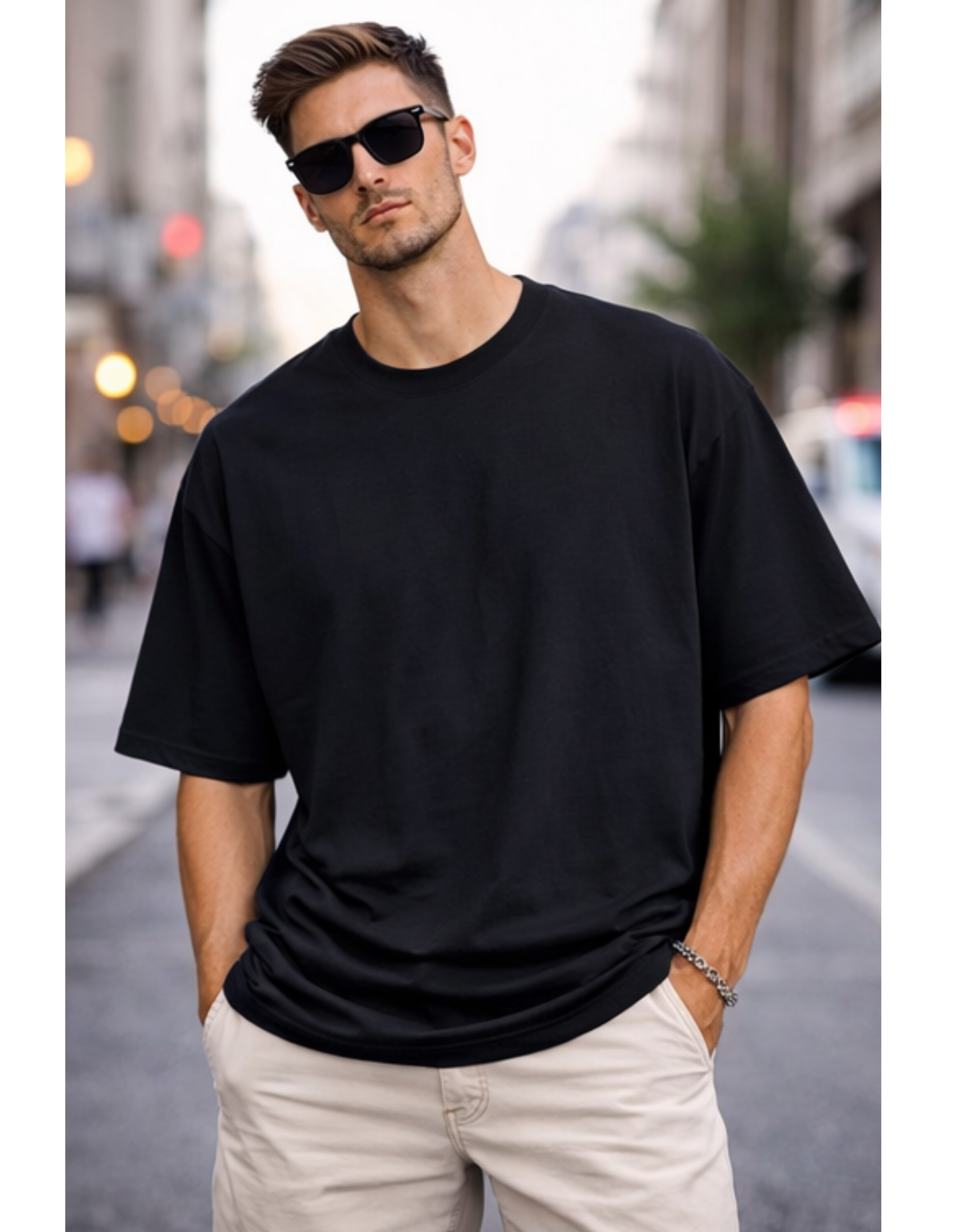 Hustle Mode Always Oversized Motivational T-Shirt
