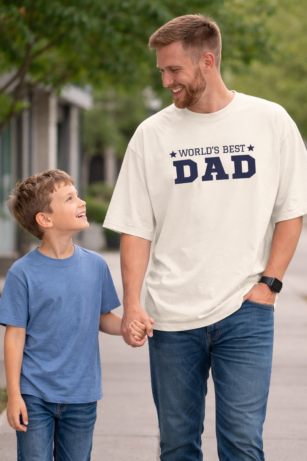 Best DAD | Oversized Tee | Nevo X