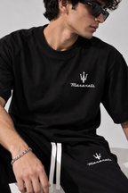 Maserati Black Trident Co-Ord Set