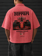 Ferrari Maranello Boxy Half Shirt