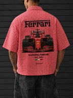 Ferrari Maranello Boxy Half Shirt