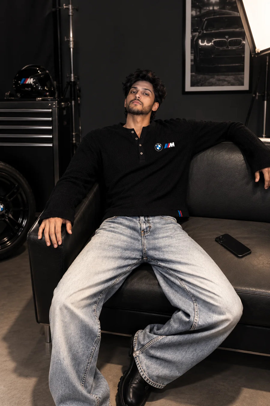 M Motorsport Waffle Henley