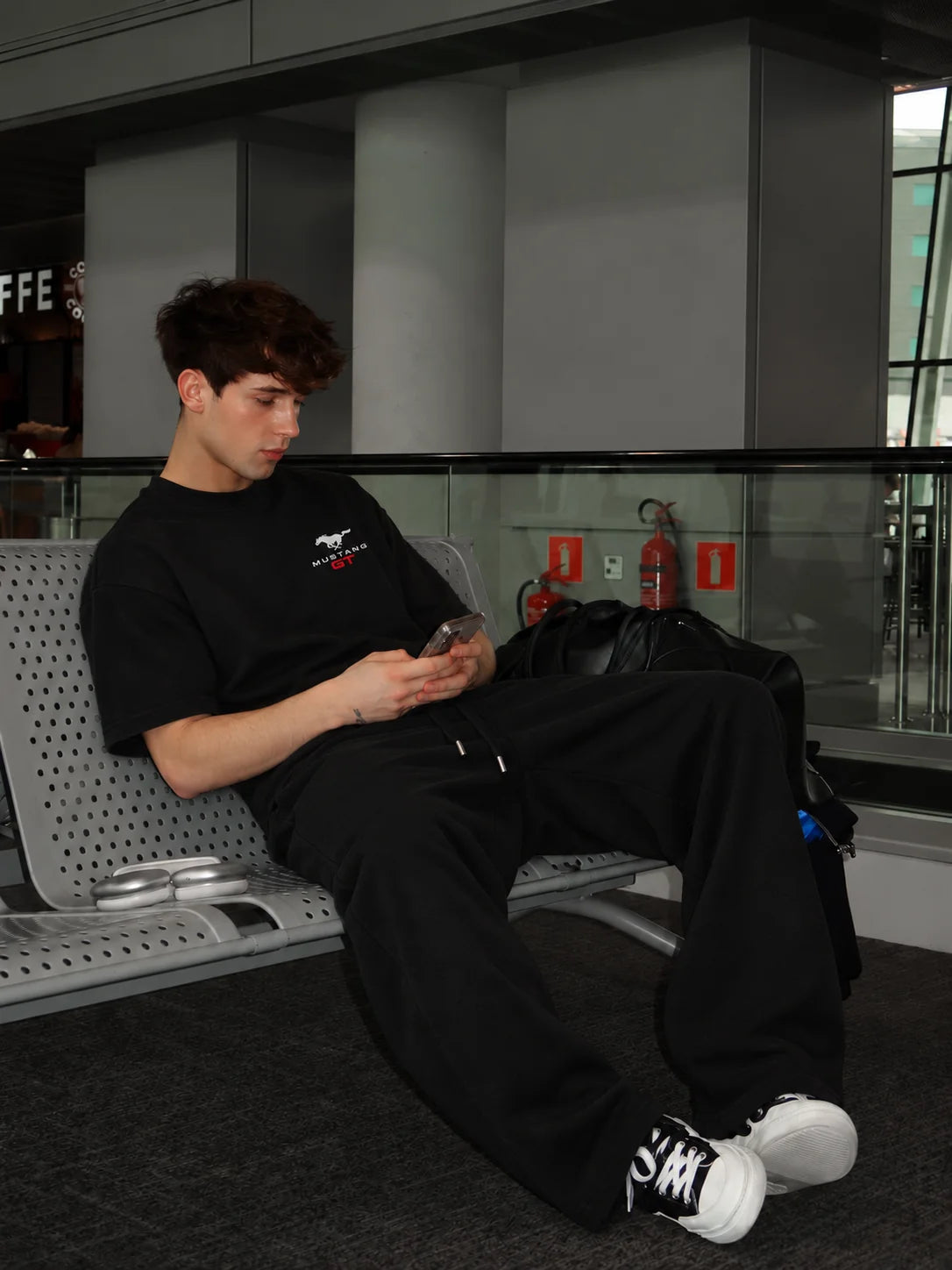 Maserati Black Trident Co-Ord Set