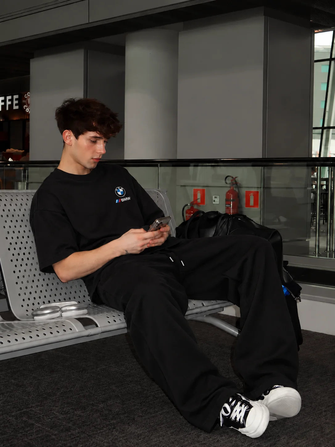 BMW Motorsport Black Streetwear Set
