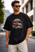 Alpine Drift Unisex Oversized Premium T-Shirt