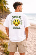 Smile Oversized Tee - Money Edition