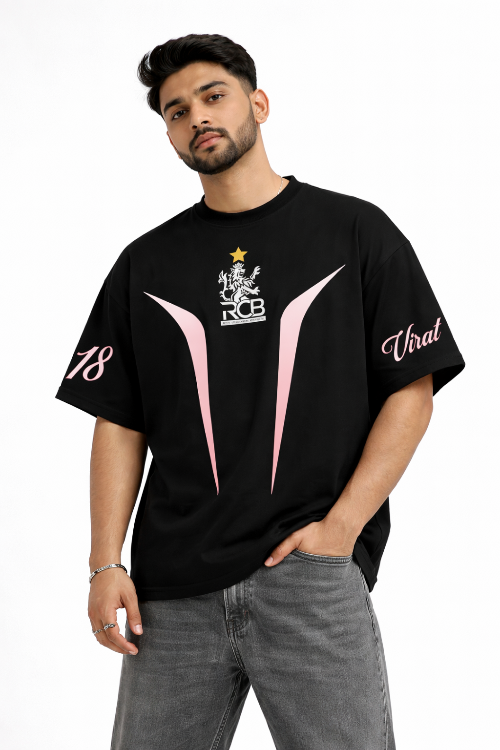 RCB Legacy Oversized Tee | Nevo X